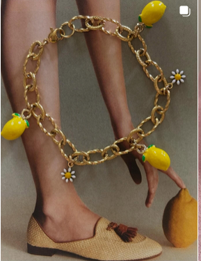 Bracciale Limoni & Margherite – Fascino Mediterraneo Chic