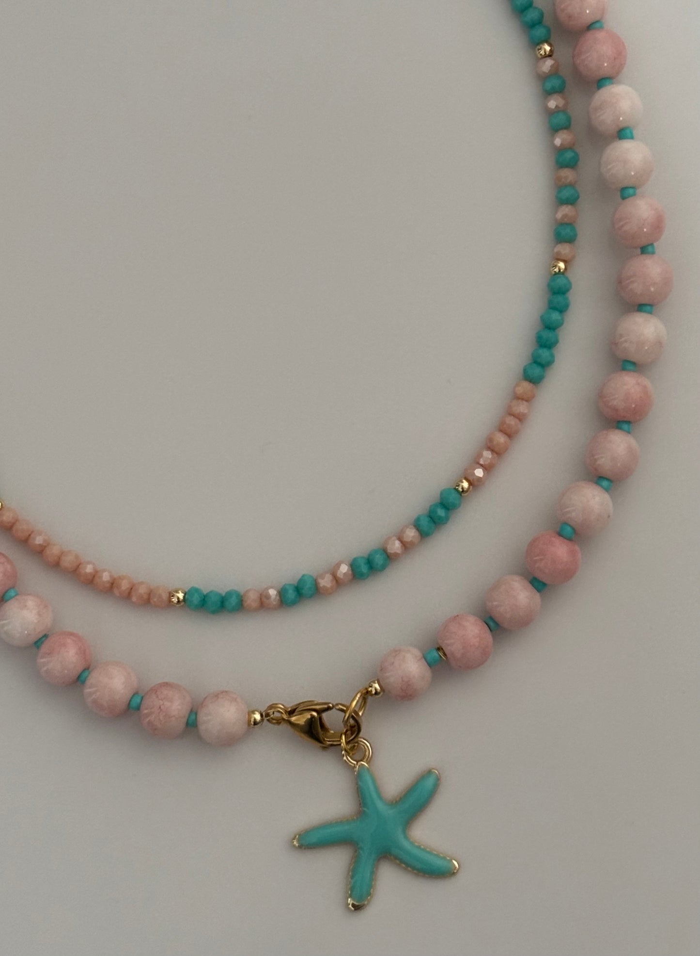 Collana vetro stella marina