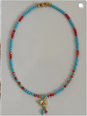 Collana Color Pop con Charm Ape – Summer Mood Mediterraneo