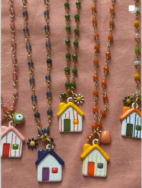 Collana Casette Colorate